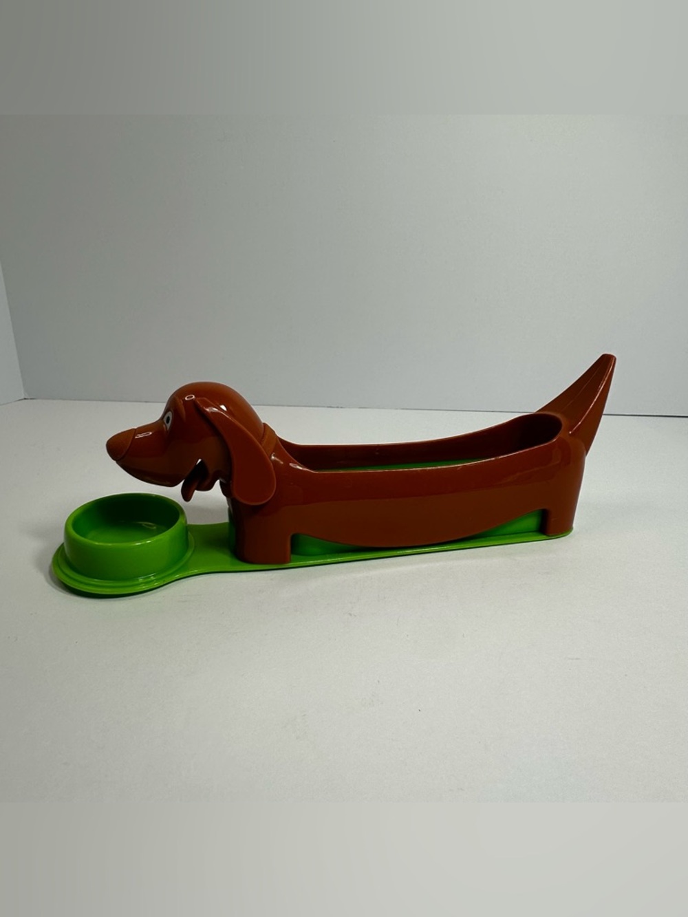 Dachshund Hot Dog Slicer Fun Easy Food Prep With Condiment Bowl Kid Approved